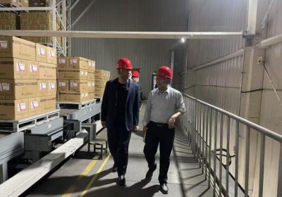區(qū)管委會主任蔣福森赴我公司調研安全生產工作